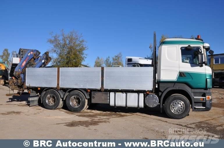Scania R 480 Truck mounted cranes