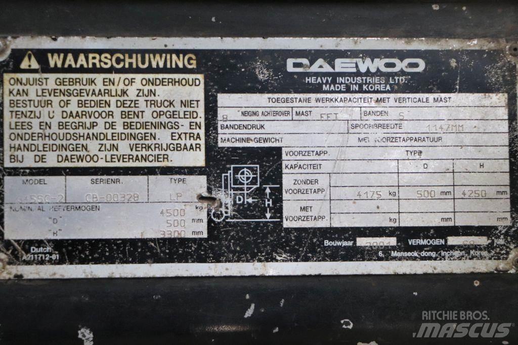 Daewoo G45SC-2 LPG trucks