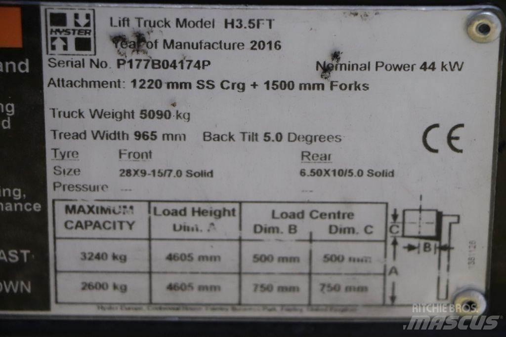 Hyster H3.5FT LPG trucks