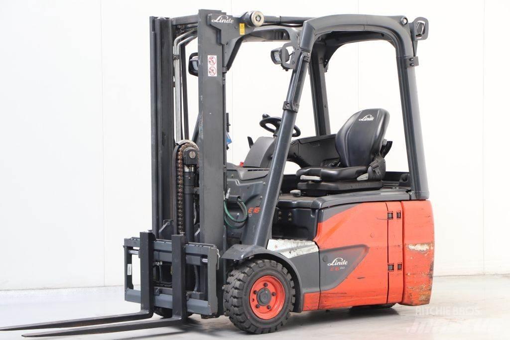 Linde E16C-02 Electric forklift trucks