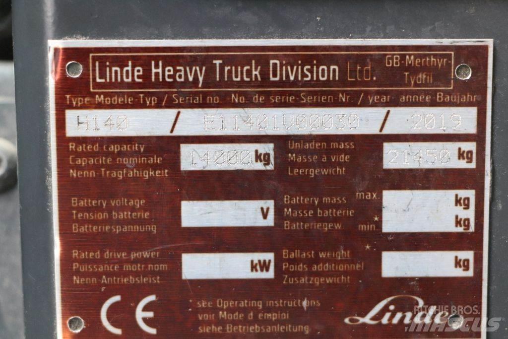 Linde H140 Diesel trucks