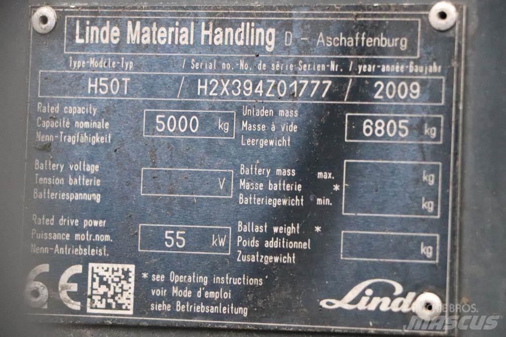 Linde H50T LPG trucks