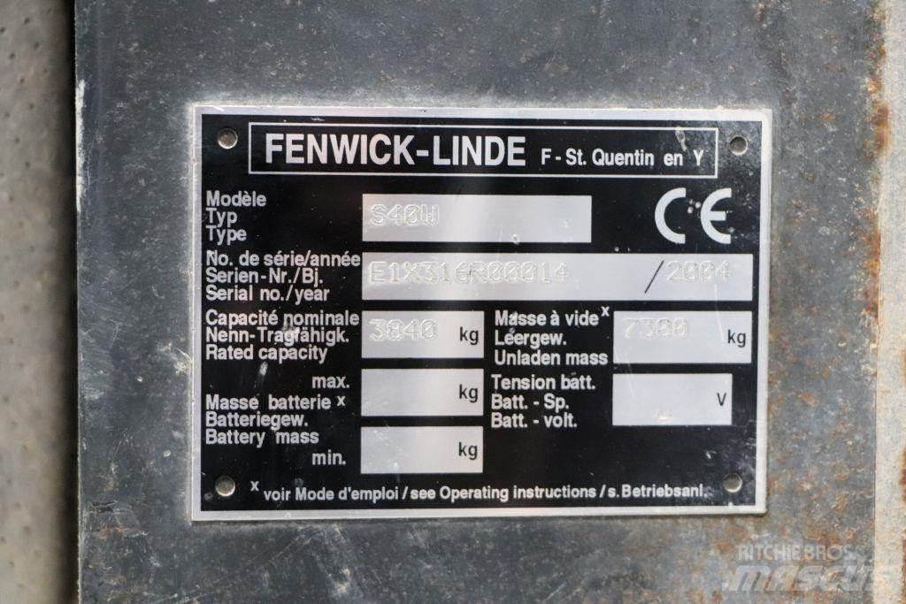 Linde S40W Side loader