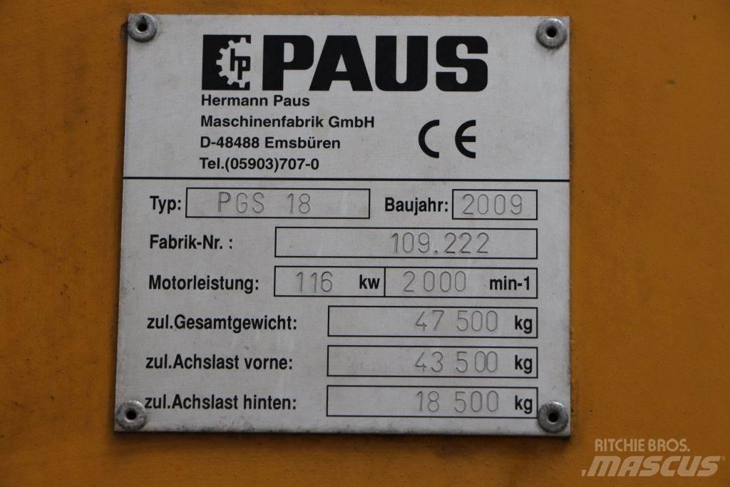 Paus PGS 18 Diesel trucks