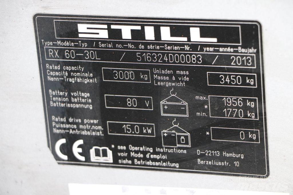 Still RX60-30L Electric forklift trucks