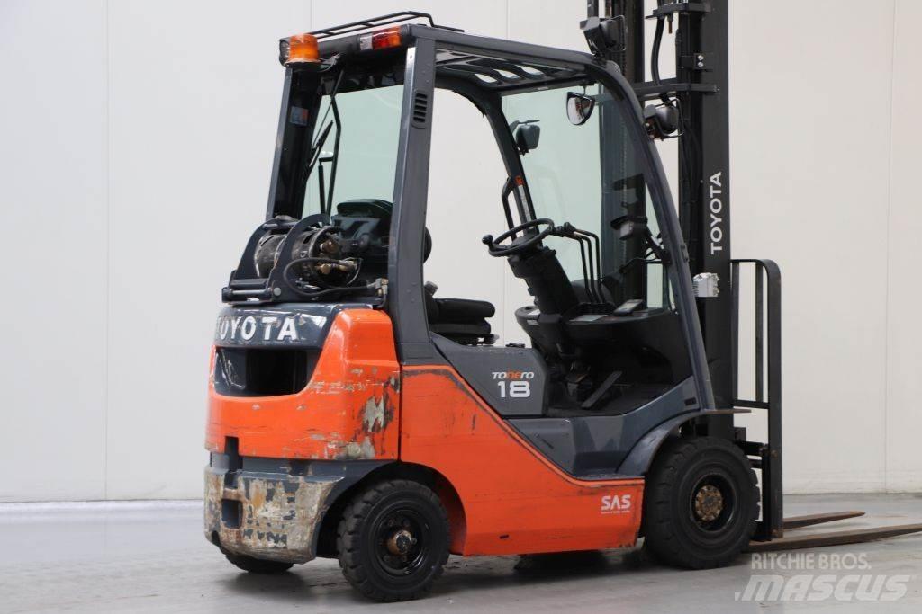 Toyota 02-8FGF18 LPG trucks