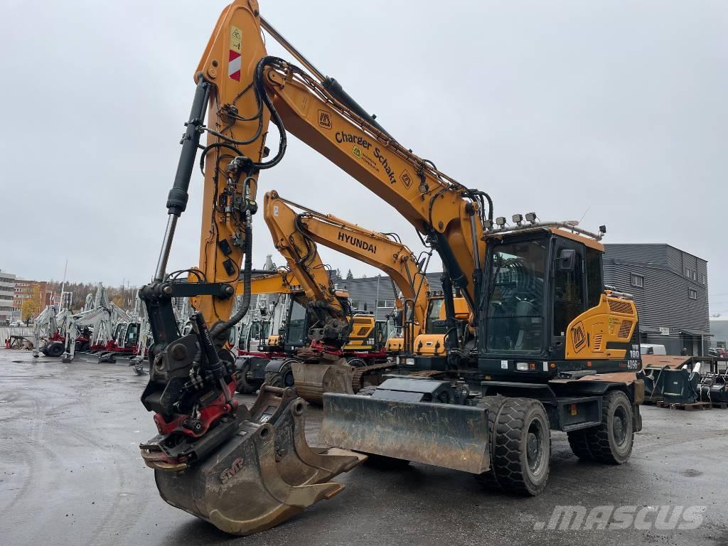 Hyundai HW 180 Wheeled excavators