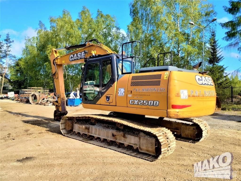 CASE CX 250 D Crawler excavators