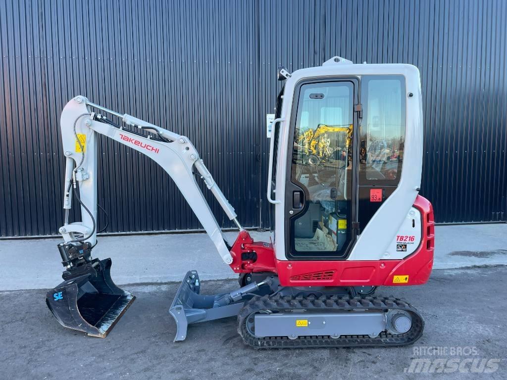 Takeuchi TB 216 Mini excavators < 7t (Mini diggers)