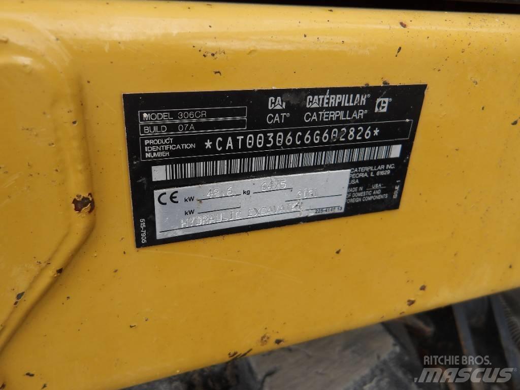 CAT 306 CR Mini excavators < 7t (Mini diggers)