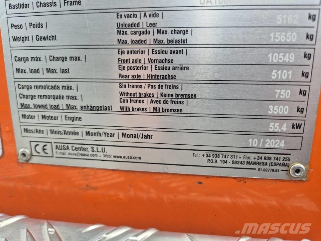 Ausa D1001APG Site dumpers