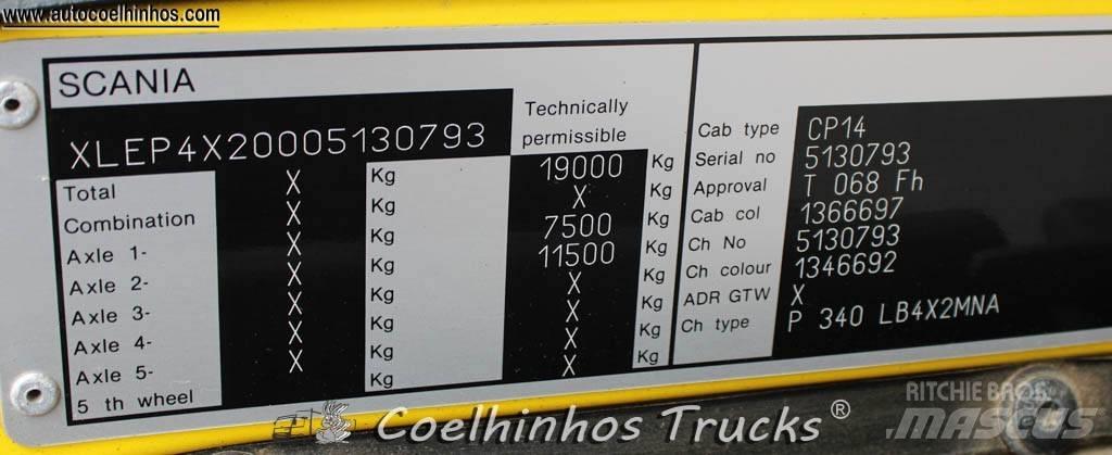 Scania P 340 Chassis Cab trucks