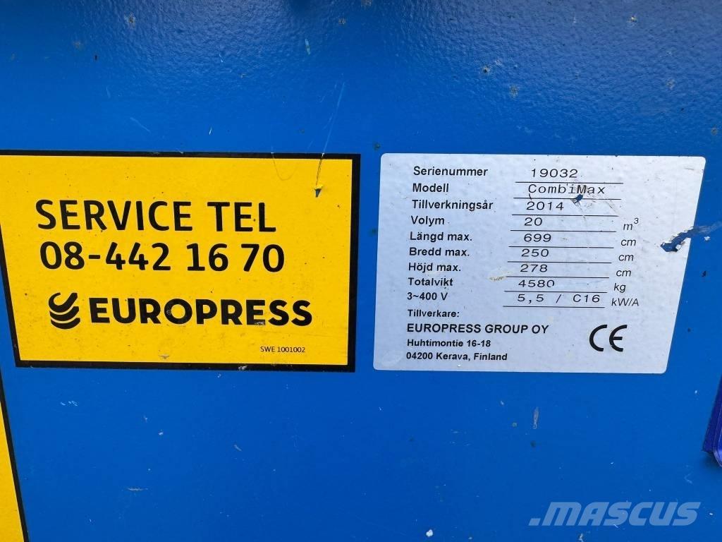 Europress CombiMax Waste compressors