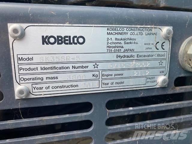 Kobelco SK 35 SR-5 Mini excavators < 7t (Mini diggers)