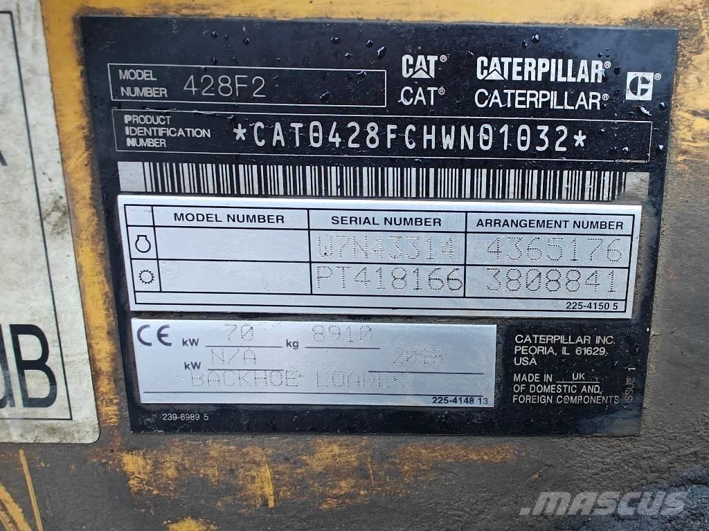 CAT 428 F2 Backhoe