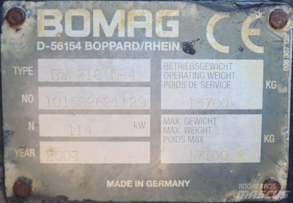 Bomag BW 216 D-4 Soil compactors