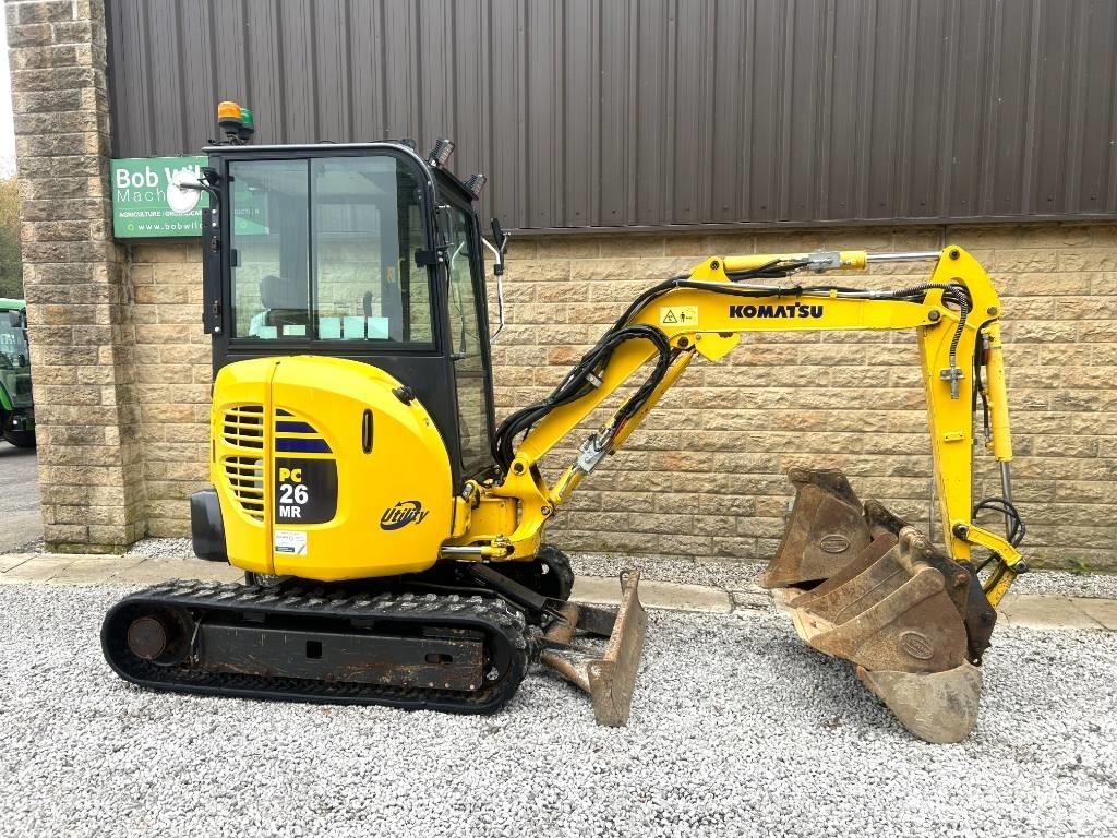 Komatsu PC26MR-3 Mini excavators < 7t (Mini diggers)