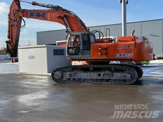 Hitachi EX 455 LC Crawler excavators