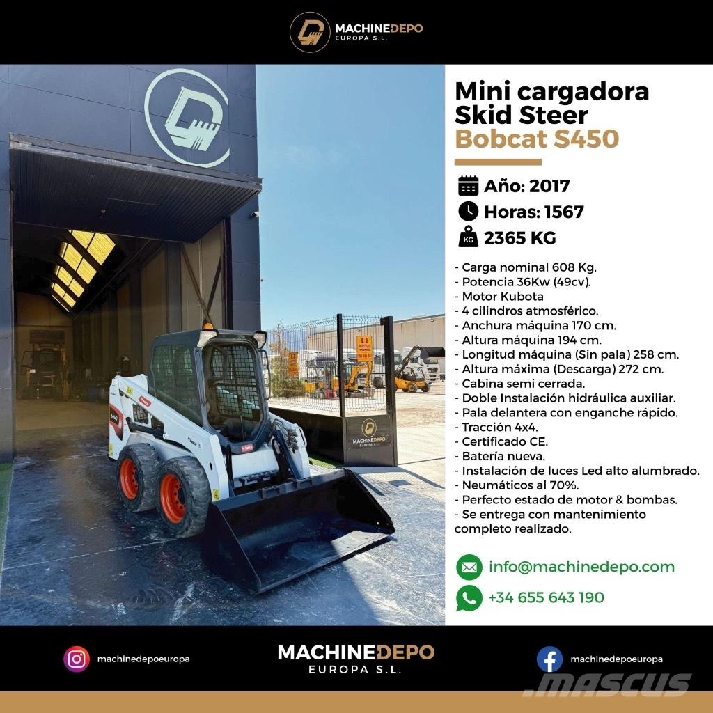 Bobcat S 450 Skid steer loaders