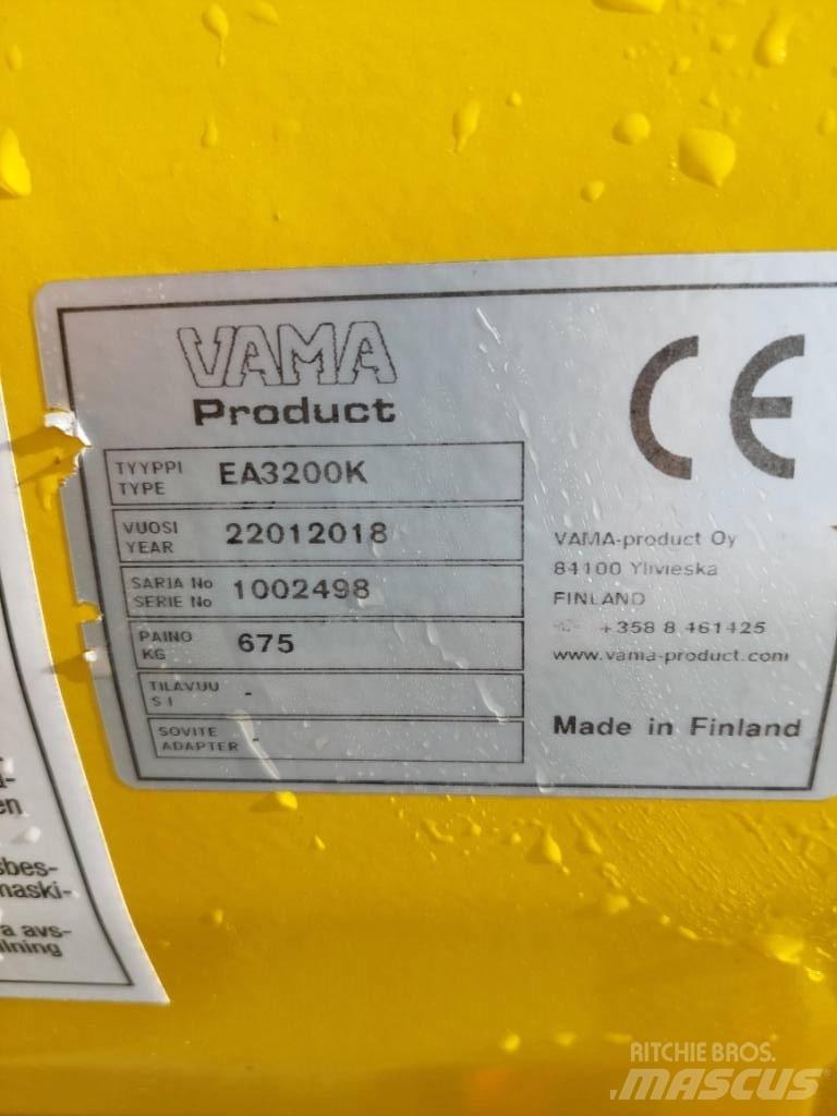 Vama EA 3200K Snow blades and plows