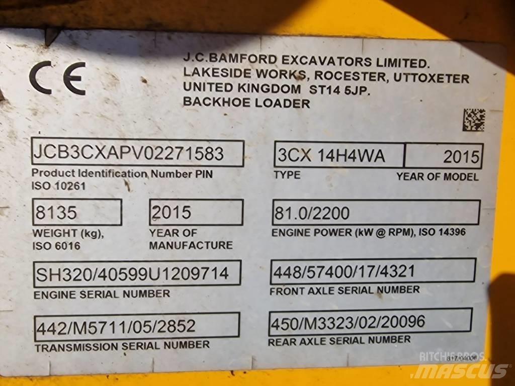JCB 3 CX ECO Backhoe