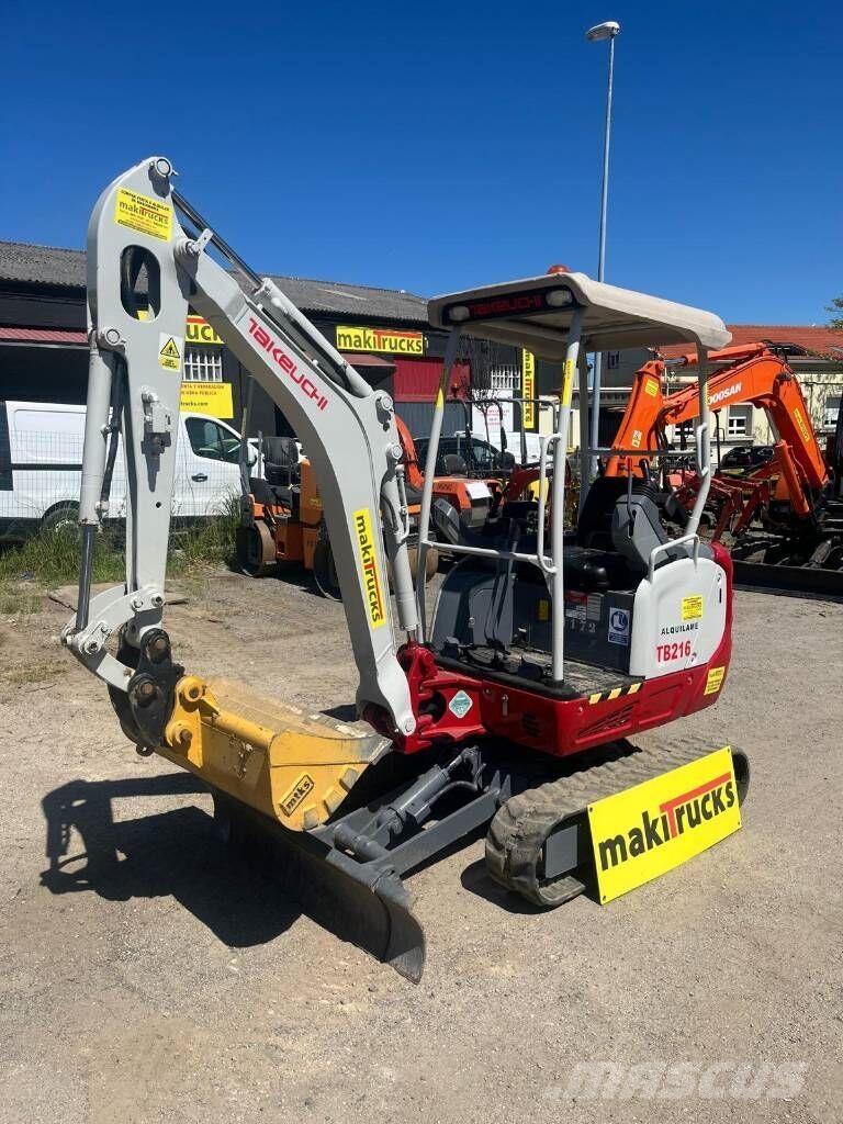 Takeuchi TB216 Mini excavators < 7t (Mini diggers)