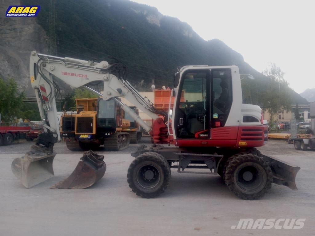 Takeuchi TB 295 W Wheeled excavators