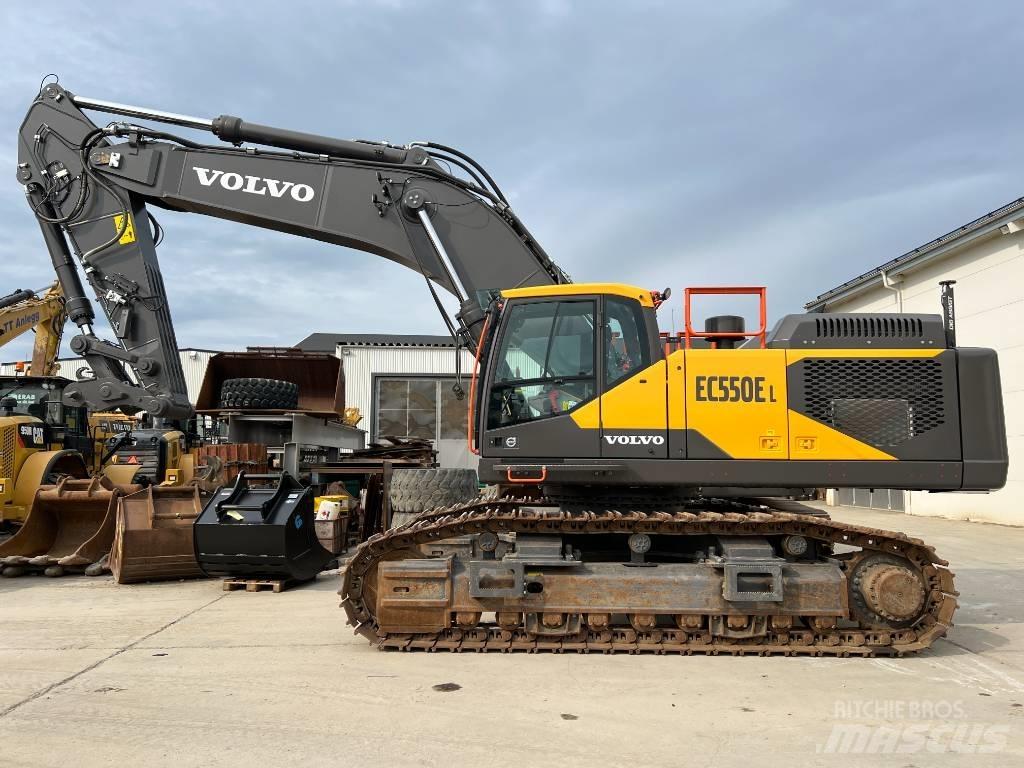 Volvo EC550EL Crawler excavators