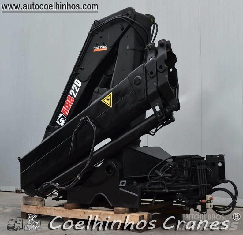 Hiab 220 AW Loader cranes