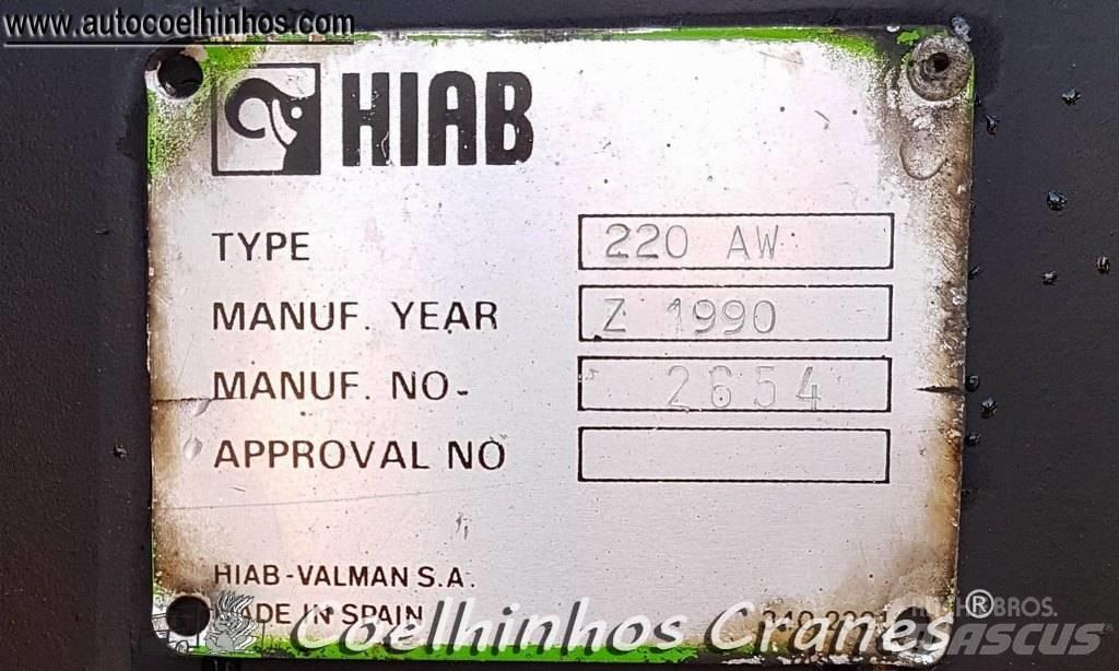 Hiab 220 AW Loader cranes