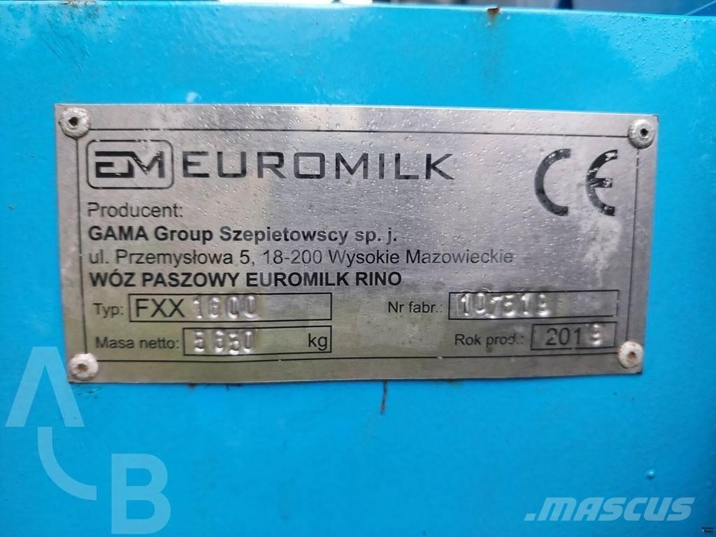  EUROMILK FXX 1600 Feed mixer