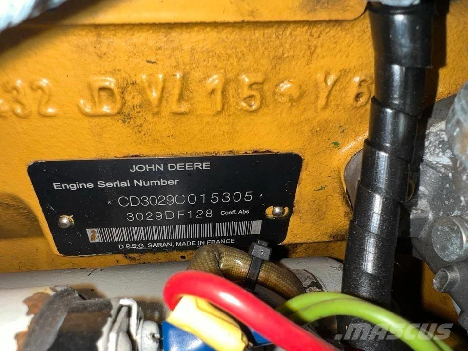  2x John Deere 25 KVA Diesel Generators