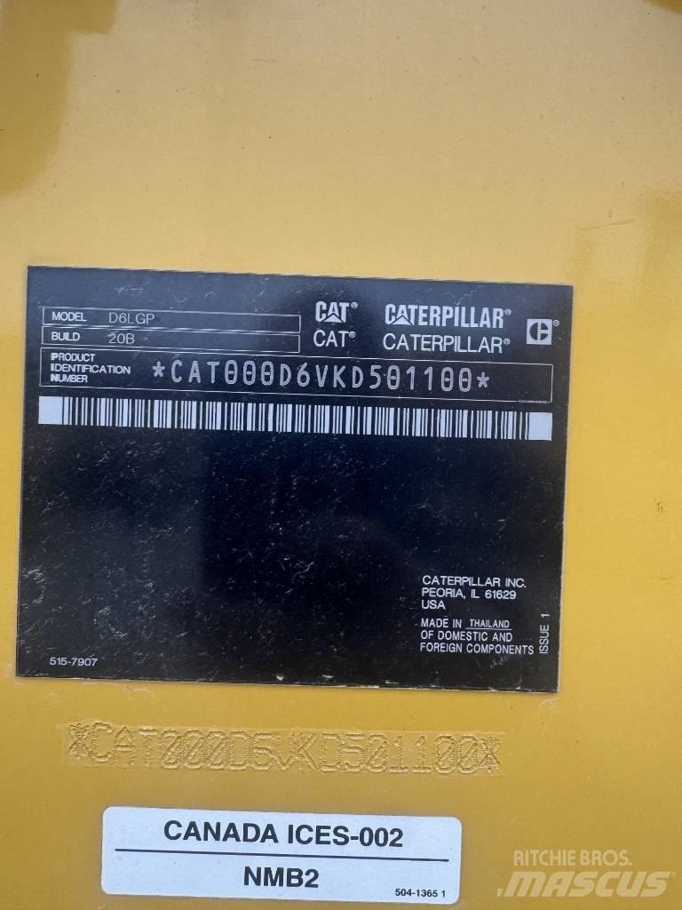 CAT D6 LGP Crawler dozers