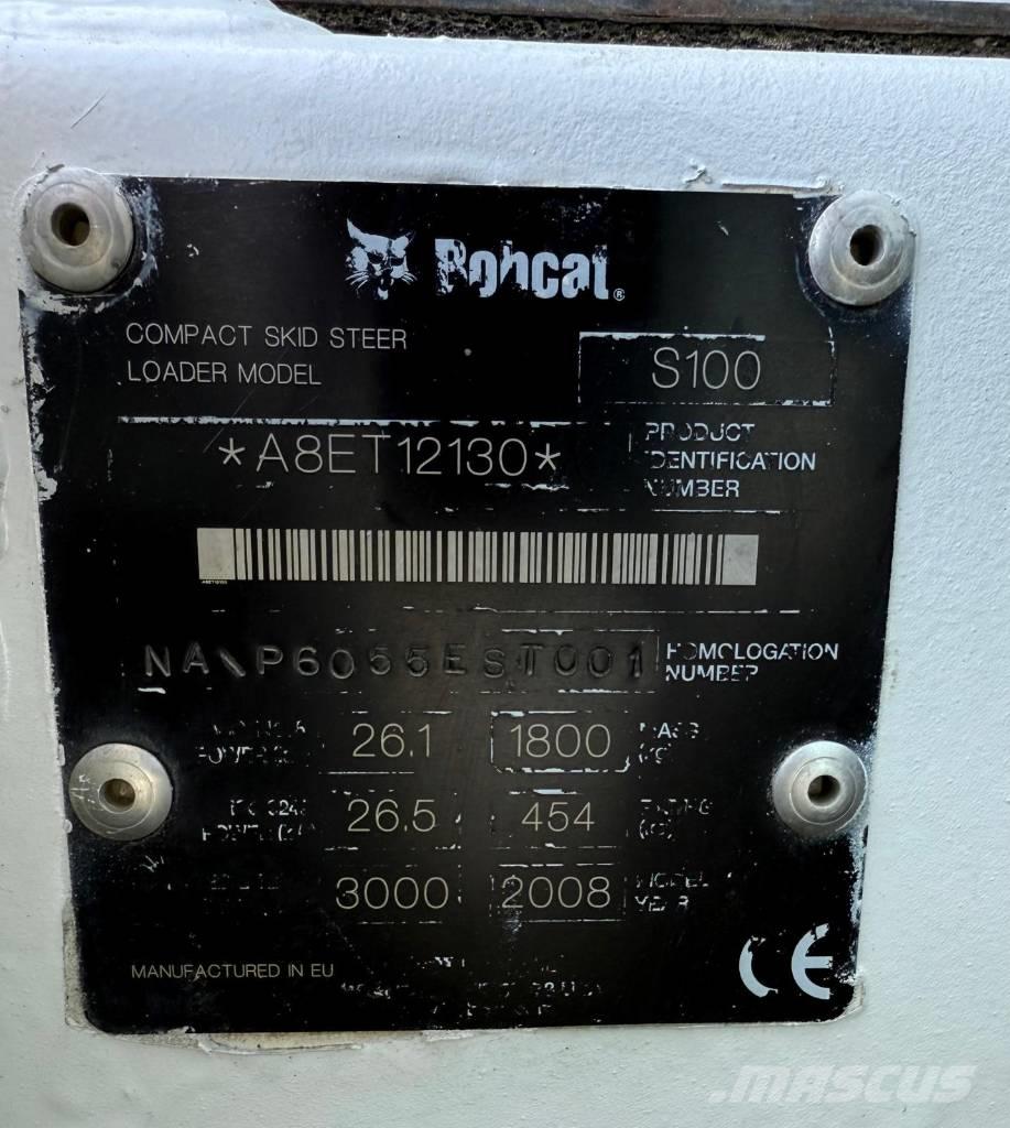 Bobcat S 100 Skid steer loaders
