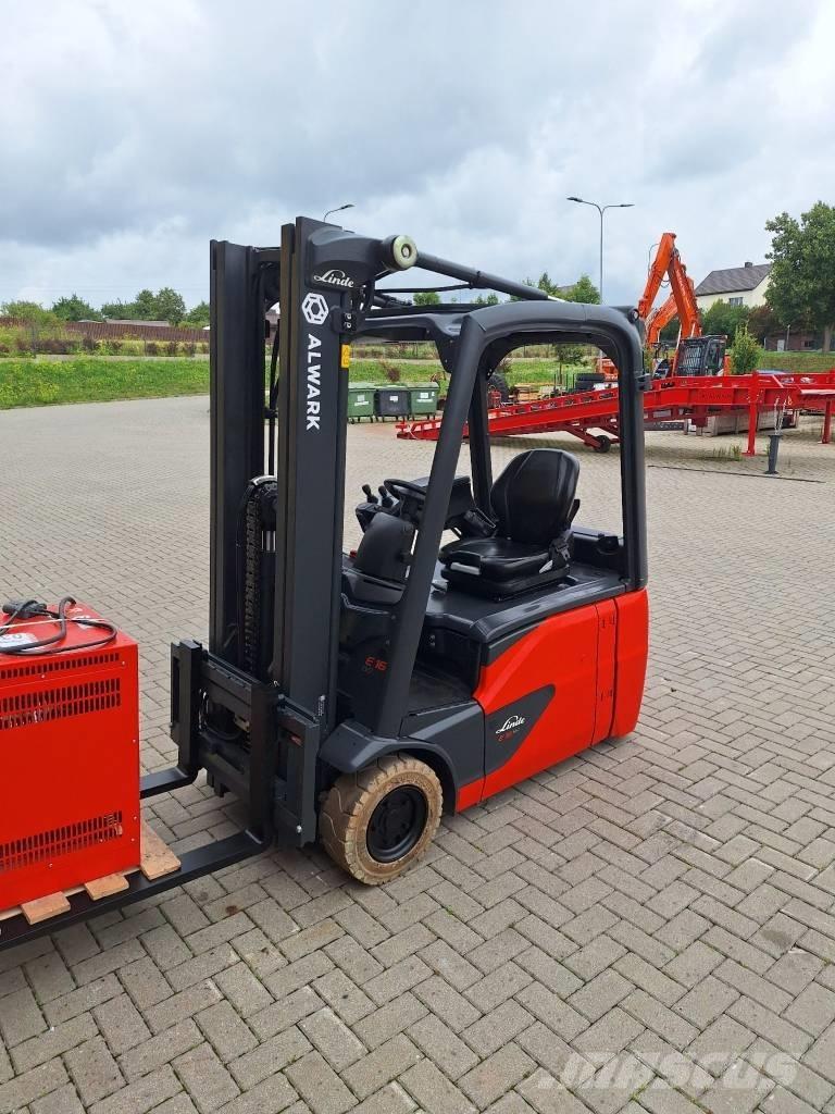 Linde E16 Electric forklift trucks