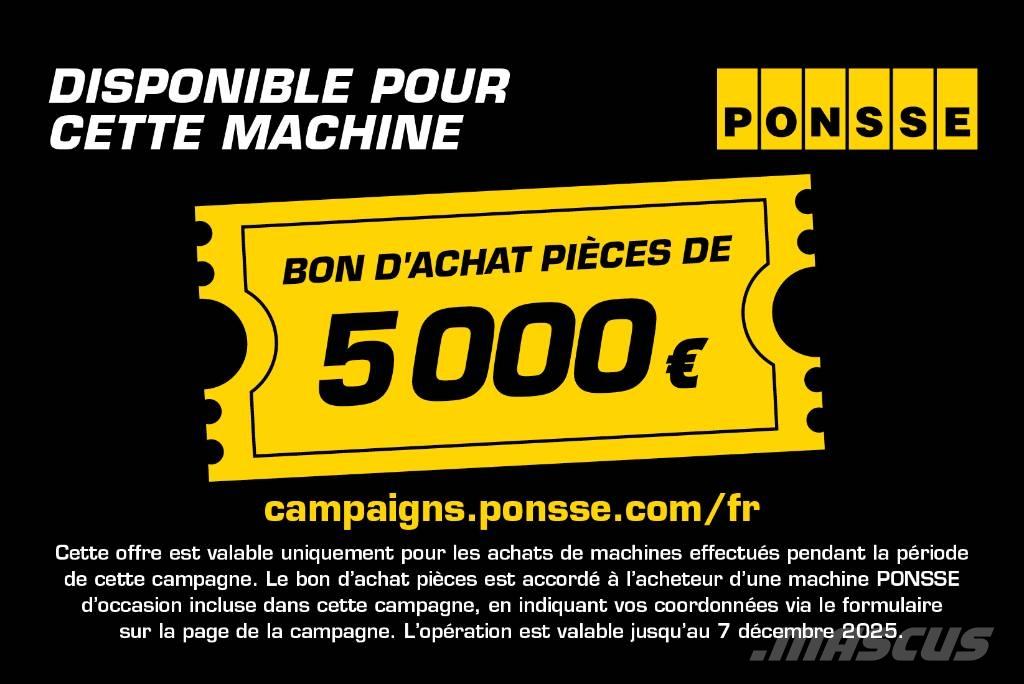 Ponsse Ergo 8W Harvesters