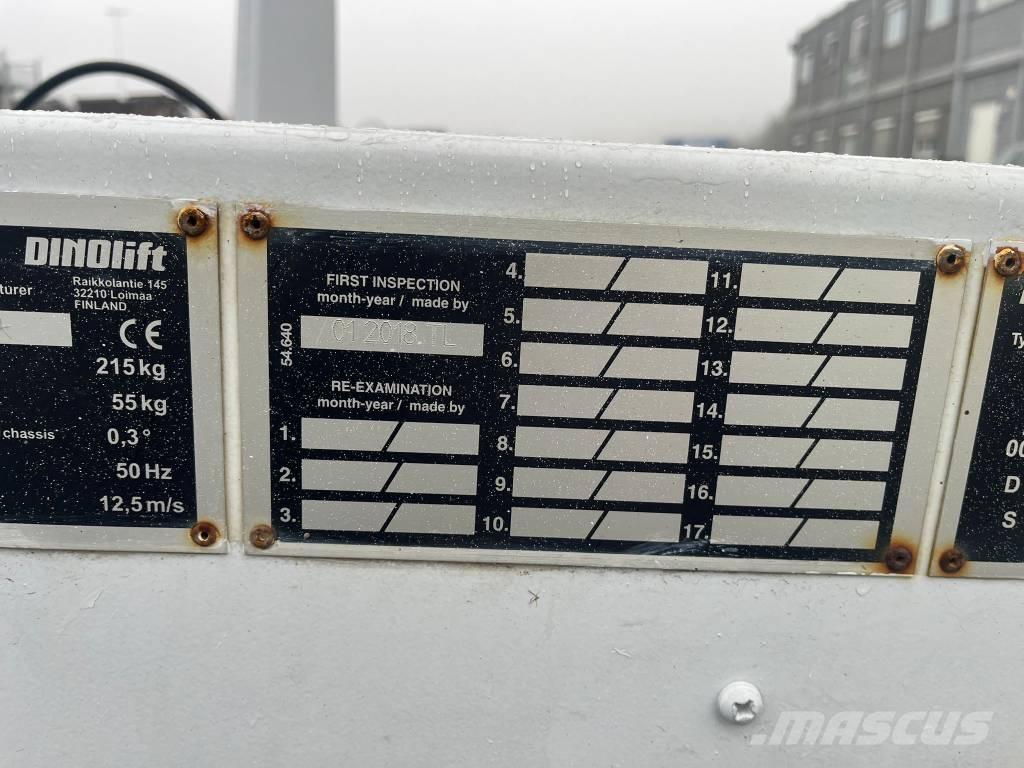 Dino 135 T Trailer mounted platforms