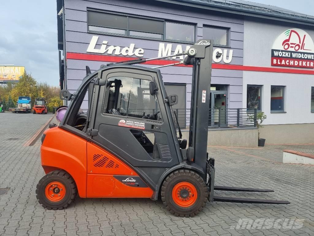 Linde H30T-02 LPG trucks