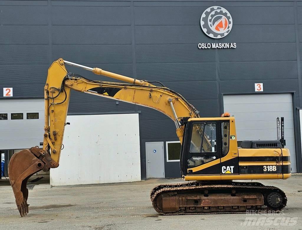 CAT 318 B L Crawler excavators