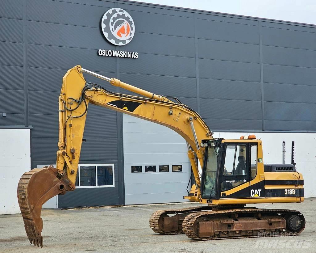 CAT 318 B L Crawler excavators