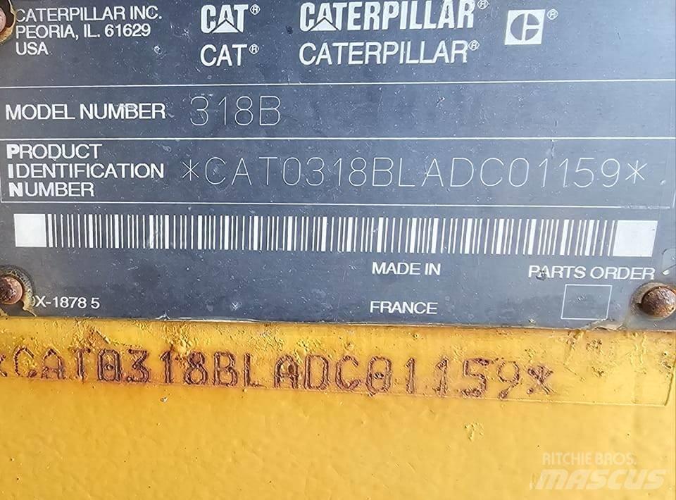 CAT 318 B L Crawler excavators