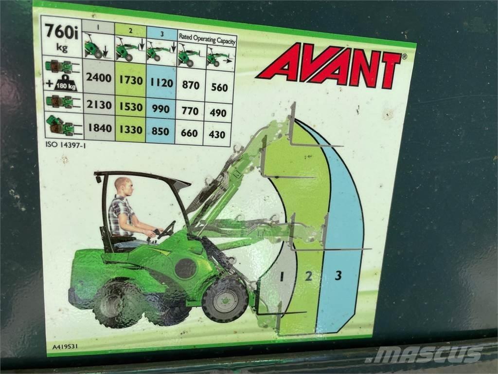 Avant 760i Mini loaders