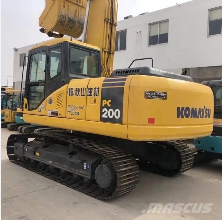 Komatsu PC 200-7 Crawler excavators