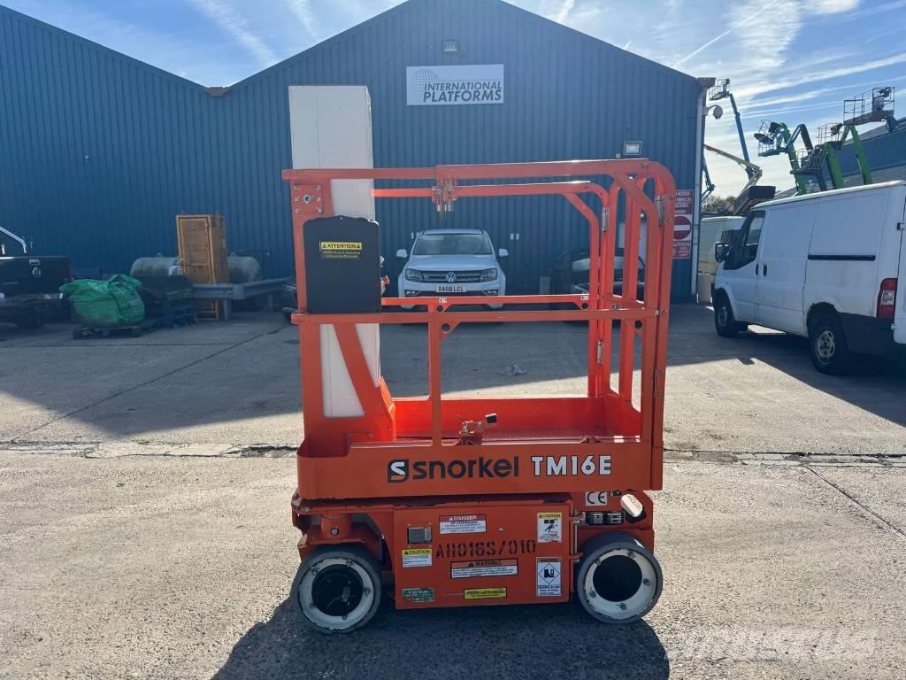 Snorkel TM 16E Used Personnel lifts and access elevators