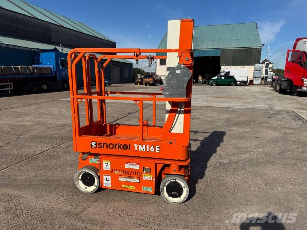 Snorkel TM 16E Used Personnel lifts and access elevators