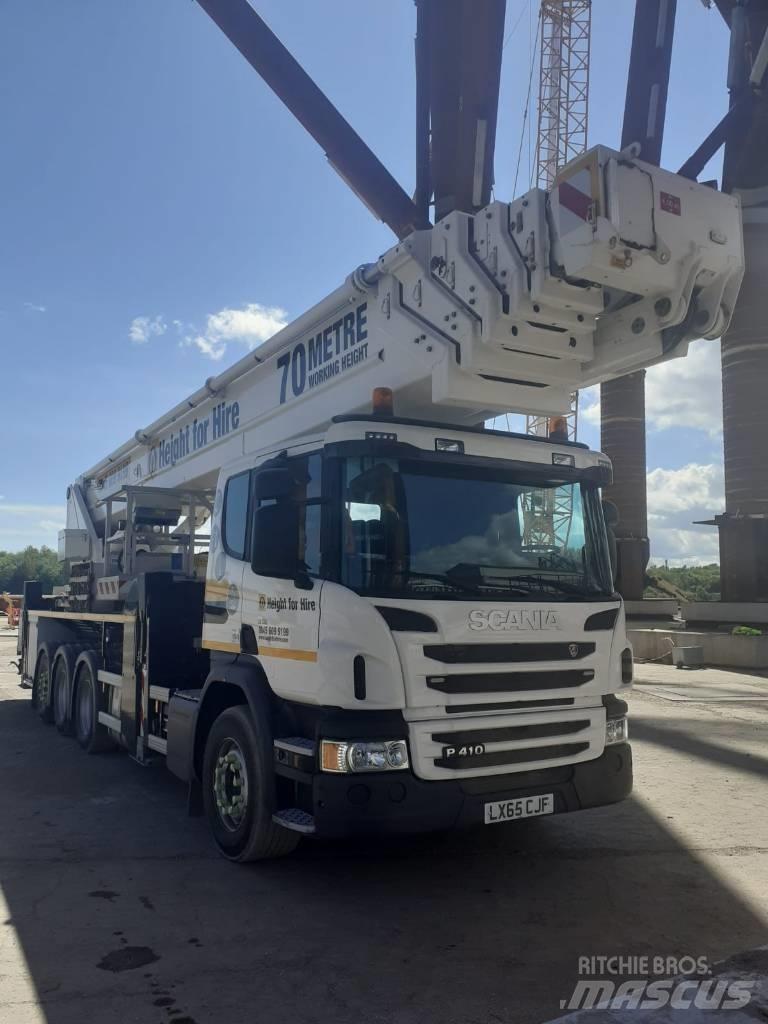 Bronto S70XDT-J Truck mounted platforms