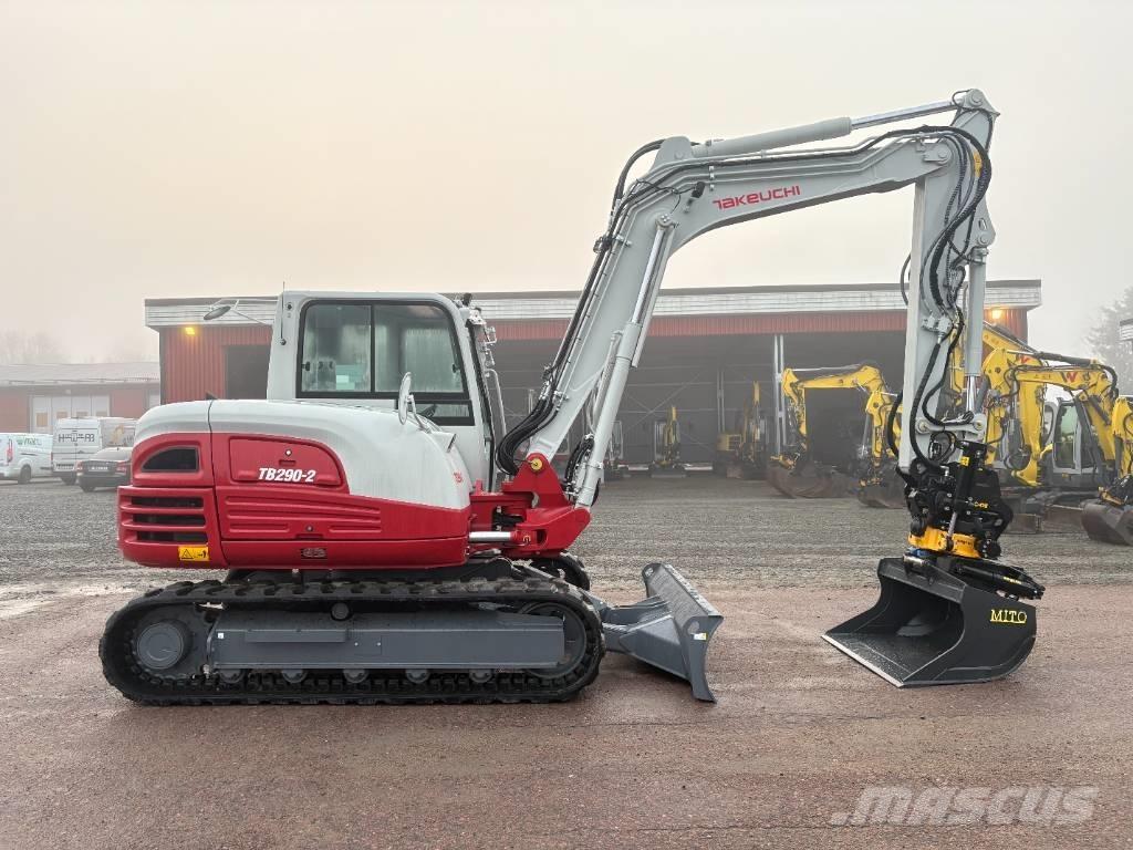 Takeuchi TB290 Mini excavators  7t - 12t