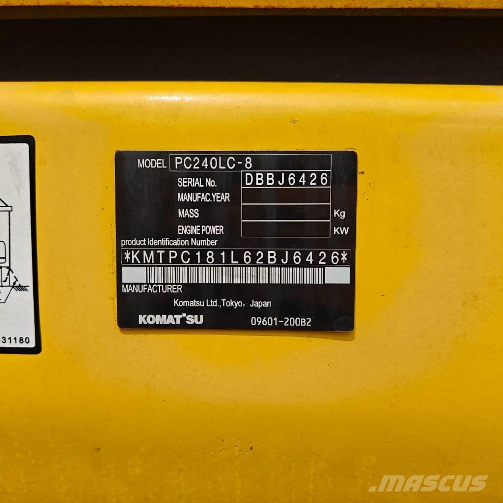 Komatsu 240-8 Crawler excavators