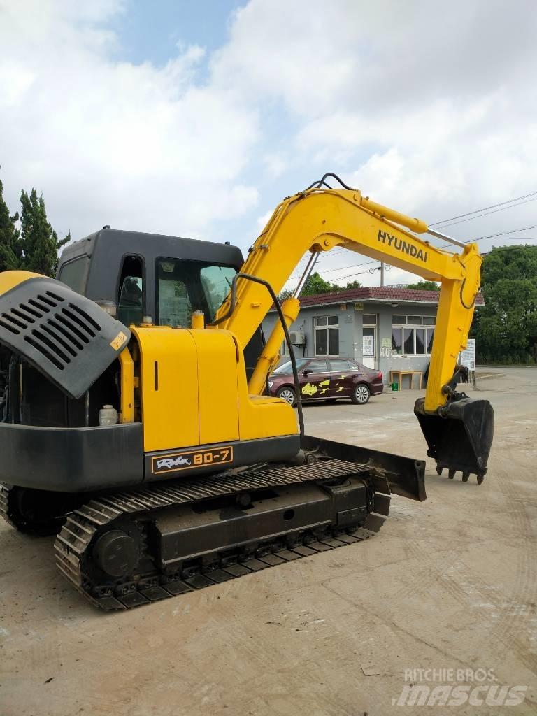 Hyundai 80-7 Crawler excavators
