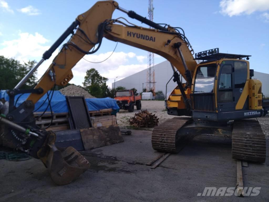 Hyundai HX 235 ALCR Crawler excavators